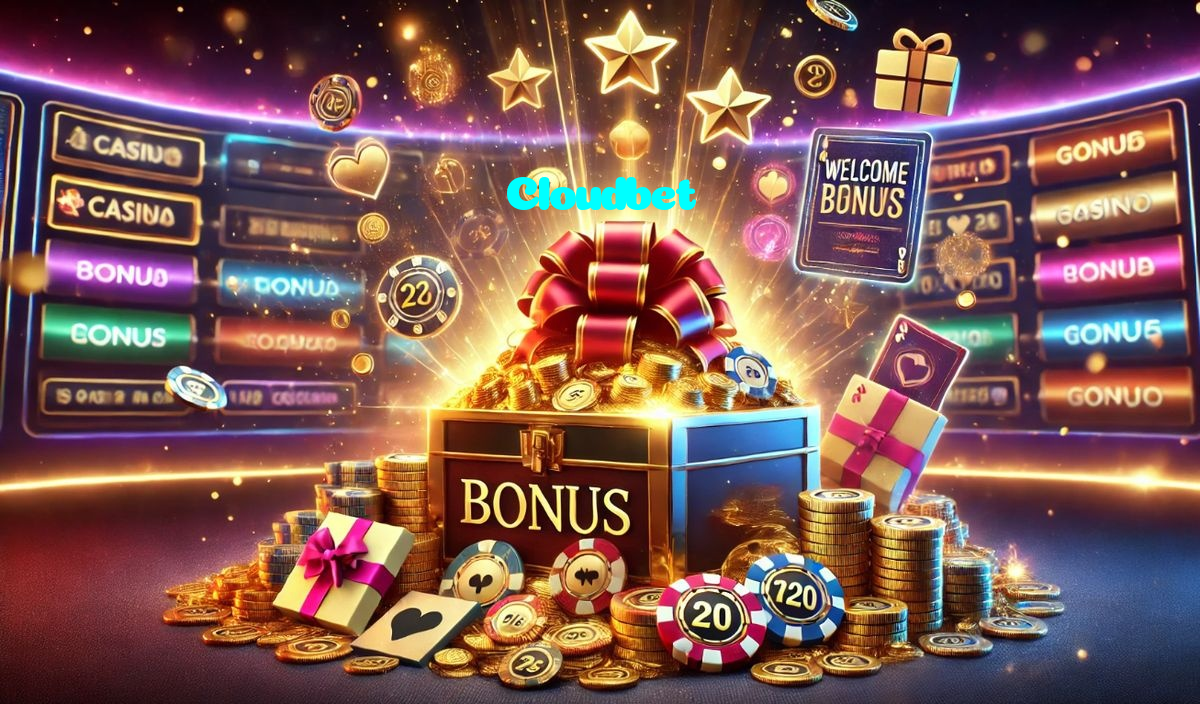 available types of Cloudbet bet including pre-match live express and system bets